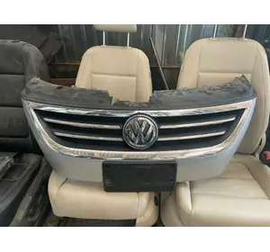 Решётка радиатора Volkswagen Passat CC до рестайлинг 08-11г., Декоративна решітка радітору Фольцваген Пасат цц сс до рестайлінг 08-11р. Решётка радиатора Volkswagen Passat CC до рестайлинг 08-11г., Декоративна решітка радітору Фольцваген Пасат цц сс до рестайлінг 08-11р.