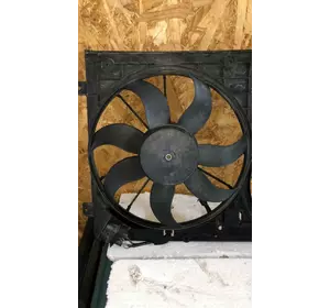 Вентилятор охлаждения радиатора на фольцваген тигуан 1, моторчик вентилятора охлаждения радиатора  volkswagen tiguan 2008-2017г