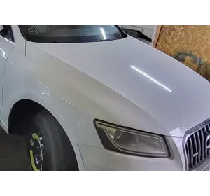 Капот голый Audi Q5 8R 13-17 рест, белый LY9C 8R0.823.029.H
